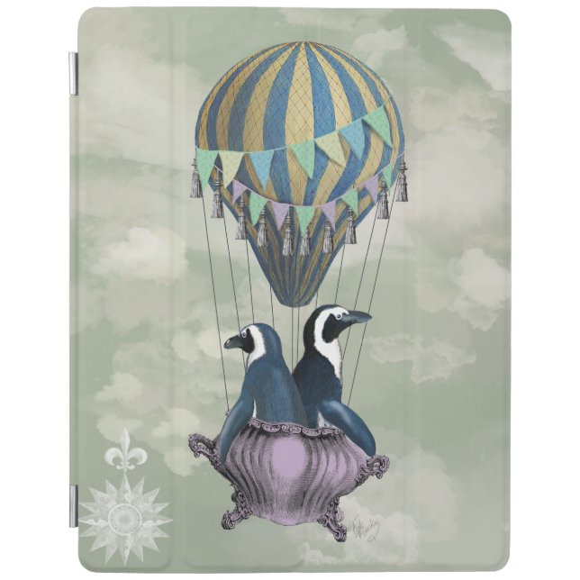Flying Penguins 2 iPad Air Cover (Front)