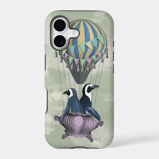 Flying Penguins 2 Iphone Case (Back)