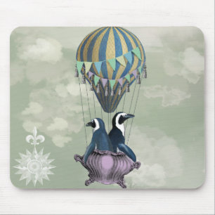 Flying Penguins 2 Mouse Pad