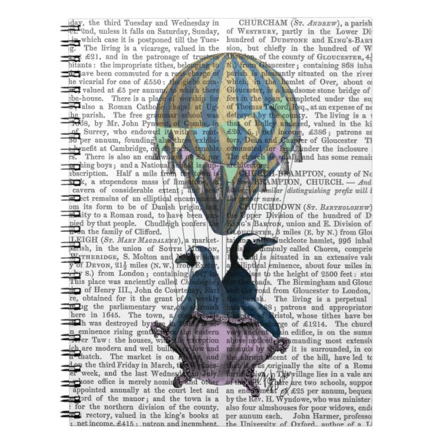 Flying Penguins Notebook (Front)