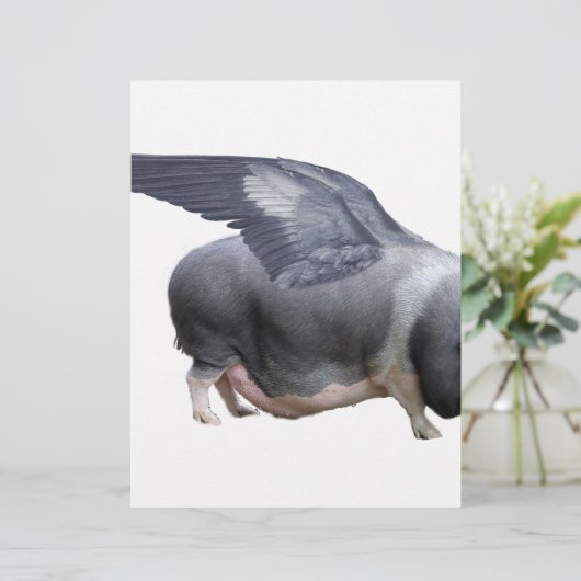 flying pig (Standing Front)