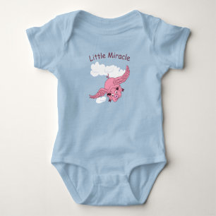 Flying Pig Baby Bodysuit