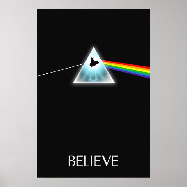 Flying Pig-Believe Poster (Front)