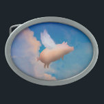 flying pig belt buckle<br><div class="desc">by brad millward</div>