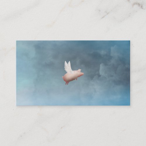 flying pig business cards