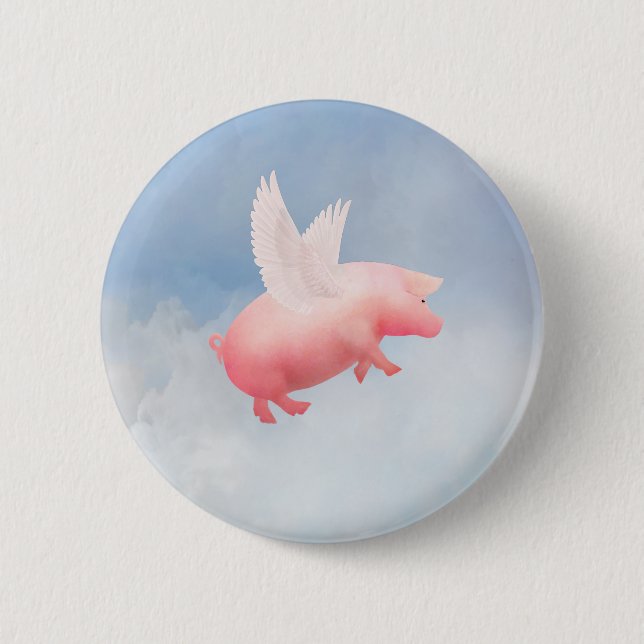 Flying Pig Button (Front)