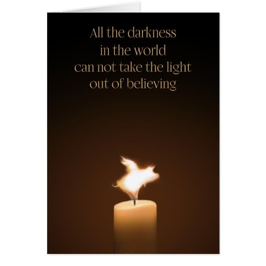 flying pig candle flame (Front)