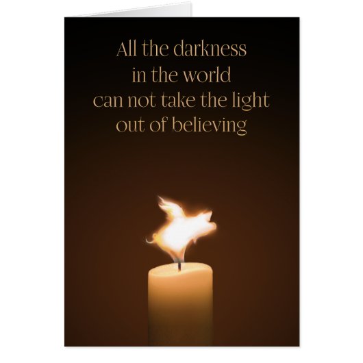 Flying Pig Candle Flame Cards (Front)