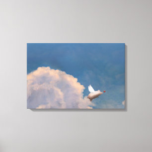 flying pig canvas