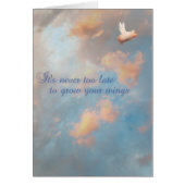 flying pig card-never too late to grow your wings (Front)