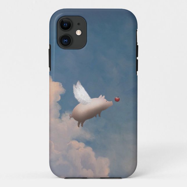 flying pig custom iPhone 5 Case (Back)