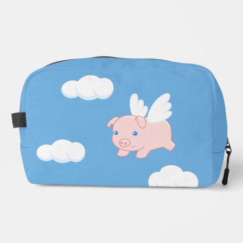 Flying Pig _ Cute Piglet with Wings Dopp Kit