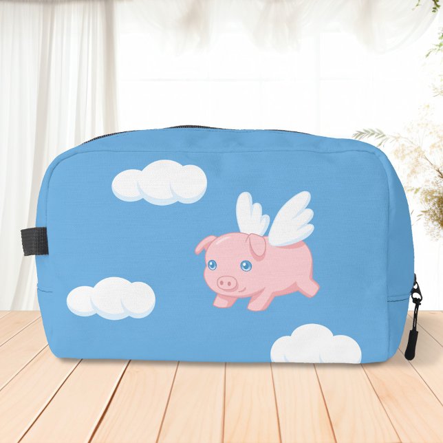 Flying Pig - Cute Piglet with Wings Dopp Kit (Creator Uploaded)