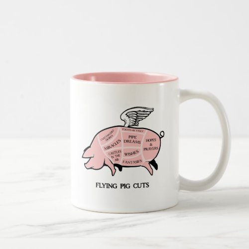 Flying Pig Cuts Mug