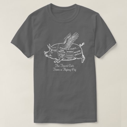 Flying Pig Cuts T_Shirt