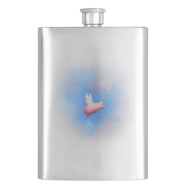 Flying Pig Flask (Front)
