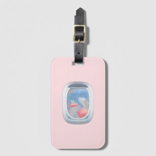 Flying Pig Flight of Fancy Luggage Tag
