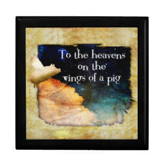 flying pig gift box