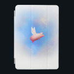 Flying Pig iPad Cover<br><div class="desc">Flying pig symbolize hope faith and believing.</div>
