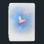 Flying Pig iPad Cover<br><div class="desc">Flying pig symbolize hope faith and believing.</div>