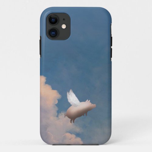 flying pig iphone case