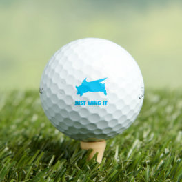 Flying Pig Just Wing It Golf Balls