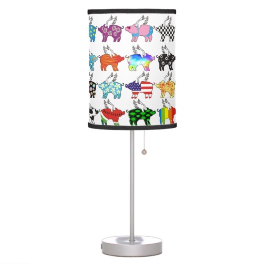 flying pig lamp (Left)