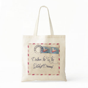 Flying Pig Mail Tote Bag