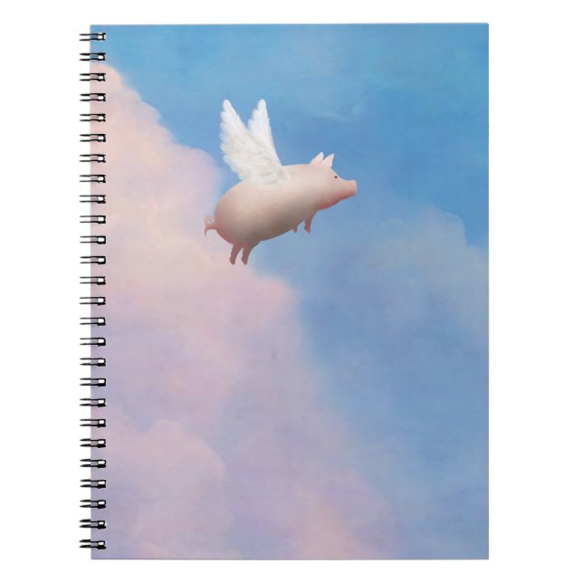 flying pig notebook (Front)