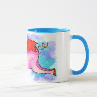 Flying Pig-Original Art by SQ Streater Mug