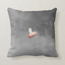 flying pig pillow