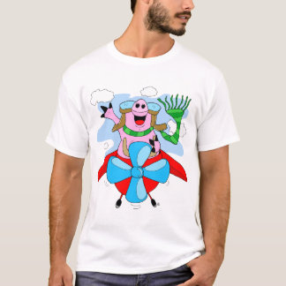 Flying Pig Pilot T-Shirt