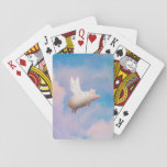 Flying Pig Playing Cards at Zazzle