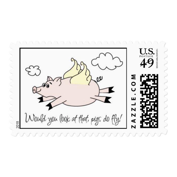 Flying Pig Postage