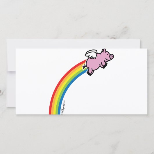 Flying Pig Rainbow (Front)