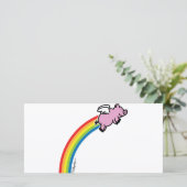 Flying Pig Rainbow (Standing Front)