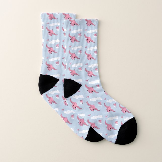 Flying Pig Socks (Pair)