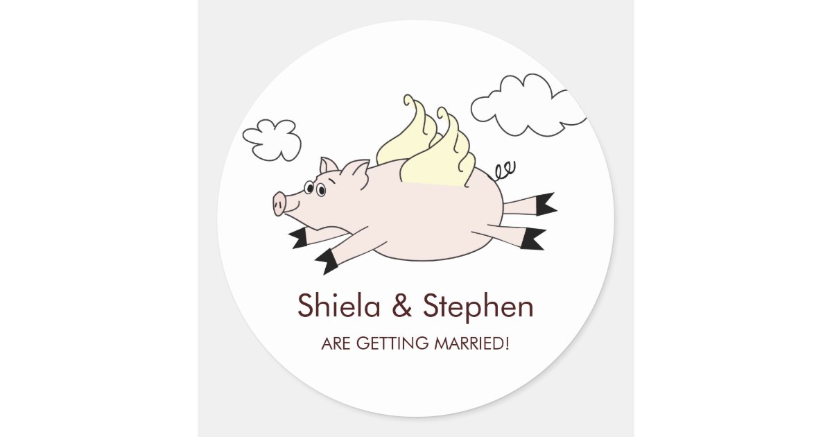 Flying Pig Topper 