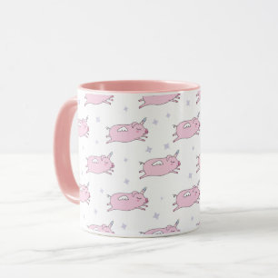 Flying Pig Unicorns Mug