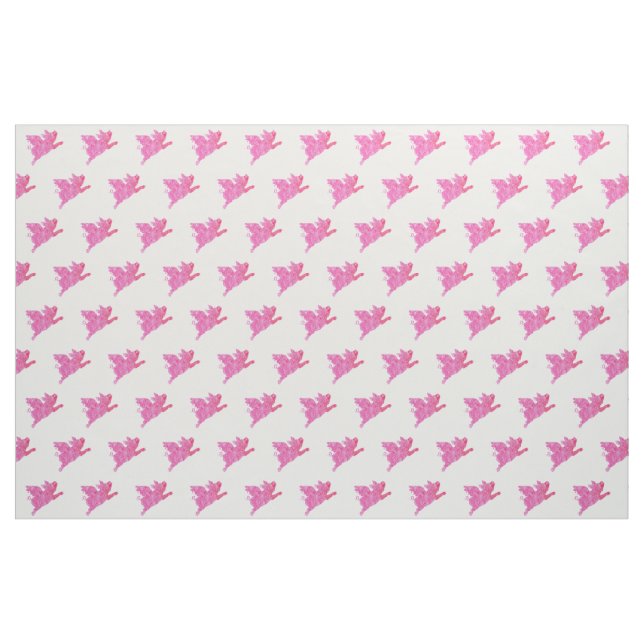 Flying Pig, When Pigs Fly, Fabric (Fat Quarter)