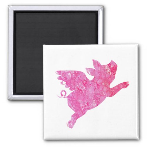 Flying Pig When Pigs Fly Magnet