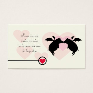 Flying piggies gift tag