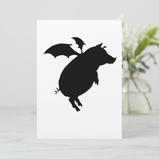 Flying piggy (Standing Front)