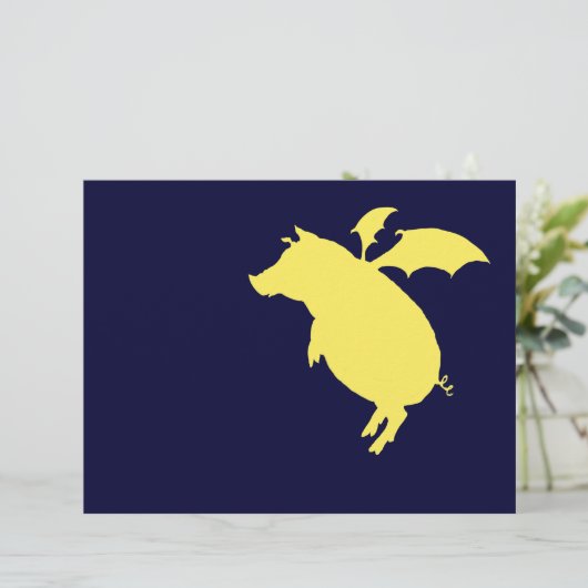 Flying piggy (Standing Front)