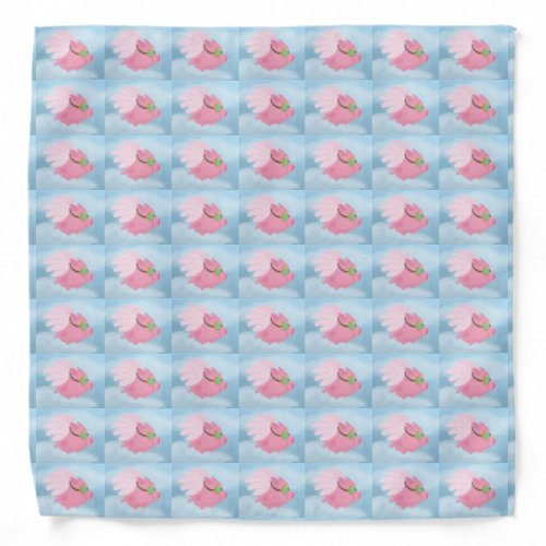 Flying Pigs Bandana