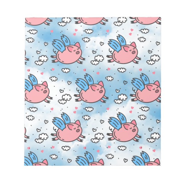 flying pigs notepad (Front)