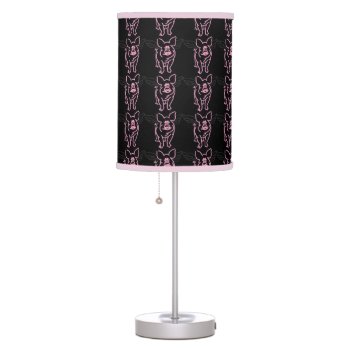 Flying Pigs Table Lamp by PinkDaisyCreations at Zazzle