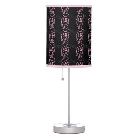 Flying Pigs Table Lamp