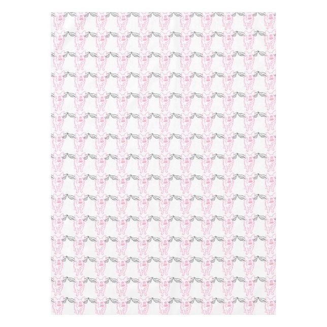Flying Pigs Tablecloth (Front)