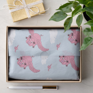 Flying Pigs Tissue Paper